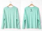 Camiseta Ergonómica Manga Larga Mint Verde