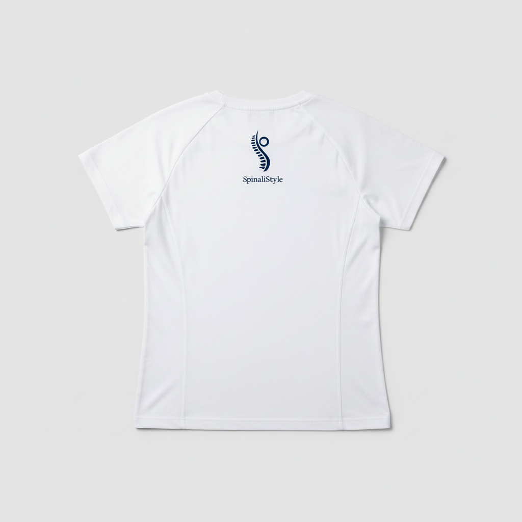 Camiseta Ergonómica Manga Corta Blanca
