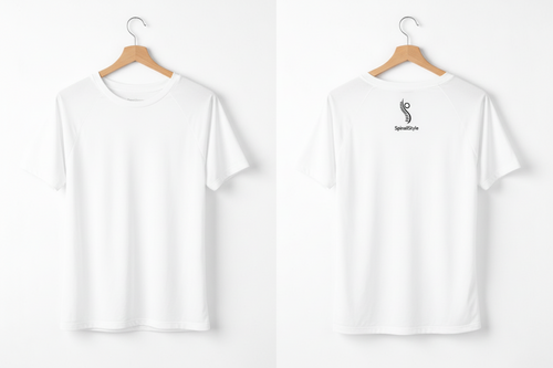 Camiseta Ergonómica Manga Corta Blanca