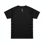 Camiseta Ergonómica Manga Corta Negra