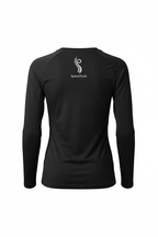 Camiseta Ergonómica Manga Larga Negra