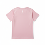 Camiseta Ergonómica Manga Corta Rosa Pastel
